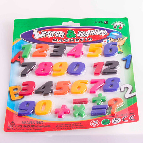 Maths Number Fridge Magnets Learning Toys Gift 1 PC Magnetic Alphabet Letter