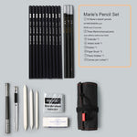 Marie's sketch pencil set sketch pen drawing pencil set beginner student professional full set of sketch pen art supplies