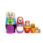 Russian Matryoshka Dolls Handmade Christams Santa Nesting Dolls Set Matryoshka Dolls Toys Home Decor Kids Christmas Gift