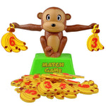 Math Match Game Board Toys Monkey Cat Match Balancing Scale Number Balance Game Kids Educational Toy to Learn add and subtract