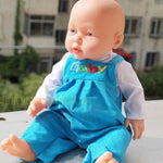 41CM Baby Kids Reborn Baby Doll Soft Vinyl Silicone Lifelike Sound Laugh Cry Newborn Baby Toy for Boys Girls Birthday Gift