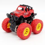 Green Kids Cars Toys Monster Truck Inertia SUV Friction Power Vehicles Baby Boys Super Cars Blaze Truck Children Gift Toys