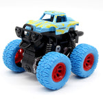 Green Kids Cars Toys Monster Truck Inertia SUV Friction Power Vehicles Baby Boys Super Cars Blaze Truck Children Gift Toys