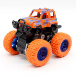 Green Kids Cars Toys Monster Truck Inertia SUV Friction Power Vehicles Baby Boys Super Cars Blaze Truck Children Gift Toys