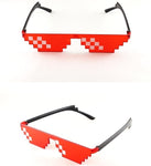 5 color! Fashion Sunglasses Kids cos play action Game Toys Square Glasses 1Pcs gifts for children 2019