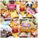 Craft jewelry craft decoration kids craft Arts & Crafts toys DIY resin cabochon accessories gift jewelry simulation cake dessert