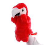 Cartoon Parrot Hand Puppet Cute Bird Plush Toy Baby Favor Dolls Tell Story Props Children Gift Kindergarten Teaching Tool