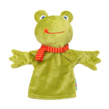 Cute Cartoon Animals Monkey Hand Puppet Doll Toy Frog Duck Plush Baby Comfortable Towel