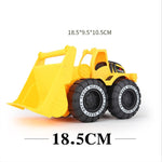 Baby Shining Toy Car Engineering Car Excavator Model Tractor Toy Dump Truck Model Classic Toy Vehicles Mini Gift for Boy