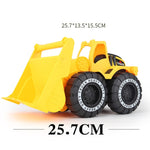 Baby Shining Toy Car Engineering Car Excavator Model Tractor Toy Dump Truck Model Classic Toy Vehicles Mini Gift for Boy