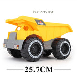 Baby Shining Toy Car Engineering Car Excavator Model Tractor Toy Dump Truck Model Classic Toy Vehicles Mini Gift for Boy