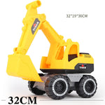 Baby Shining Toy Car Engineering Car Excavator Model Tractor Toy Dump Truck Model Classic Toy Vehicles Mini Gift for Boy