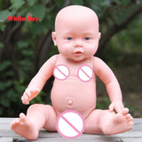 41cm Newborn Baby Simulation Doll Soft Children Reborn Doll Toy Boy Girl Emulated Doll Children Birthday Gift Christmas Decors