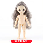 13 Moveable Jointed 15cm 1/12 BJD Dolls Toys BJD Baby Doll Naked Nude Women Body Fashion Dolls Toys for Girls Gift Normal Skin