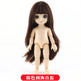 13 Moveable Jointed 15cm 1/12 BJD Dolls Toys BJD Baby Doll Naked Nude Women Body Fashion Dolls Toys for Girls Gift Normal Skin