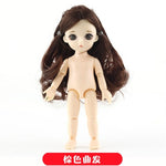 13 Moveable Jointed 15cm 1/12 BJD Dolls Toys BJD Baby Doll Naked Nude Women Body Fashion Dolls Toys for Girls Gift Normal Skin