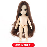 13 Moveable Jointed 15cm 1/12 BJD Dolls Toys BJD Baby Doll Naked Nude Women Body Fashion Dolls Toys for Girls Gift Normal Skin