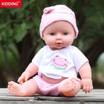 30cm Newborn Baby Doll Soft Stuffed Simulation Doll Toys for Children Educational Life like Babies Dolls  with voice box