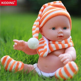 30cm Newborn Baby Doll Soft Stuffed Simulation Doll Toys for Children Educational Life like Babies Dolls  with voice box