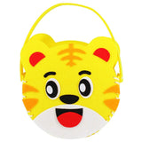 1pcs DIY Applique Bag Kids Children Handmade Montessori Toys Non-woven Cloth Cartoon Animal Flower Bag Craft Art Craft Gift