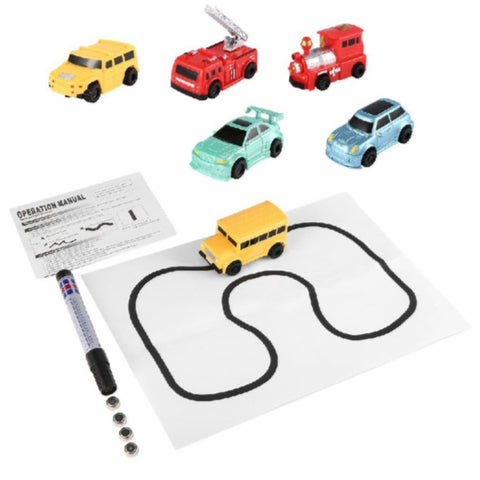 Children's Truck Toy Automatic Induction Truck Toy Marking Induction Engineering Vehicle Toy Induction Truck Toy