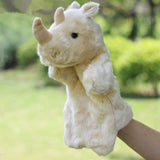 Animal Hand Puppet Marioneta Puppet Dolls Plush Elephant Panda Cat Hand Doll Learning Baby Toys Marionetes Fantoche Puppets