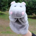 Animal Hand Puppet Marioneta Puppet Dolls Plush Elephant Panda Cat Hand Doll Learning Baby Toys Marionetes Fantoche Puppets