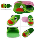 DIY Handmade Cartoon slippers sewing kit,Non-woven Fabric Shoes kids Art & Crafts Kindergarden Montessori Educational Kid Toys