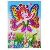 12 Style 3D Children Puzzle DIY Crystal Mosaic Sticker Kids Children Kindergarten Early Educational Arts and Crafts Toys