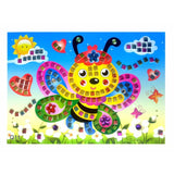 12 Style 3D Children Puzzle DIY Crystal Mosaic Sticker Kids Children Kindergarten Early Educational Arts and Crafts Toys