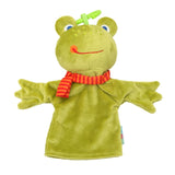 Cartoon cute animal plush toy puppet monkey / frog / duck figurine